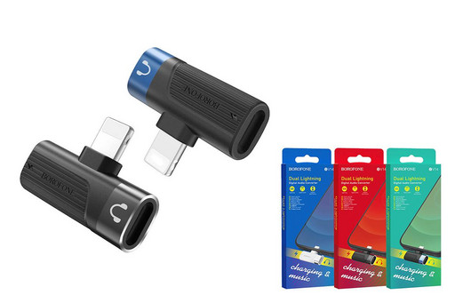 Переходник Borofone BV14 ( Lightning-Lightning )