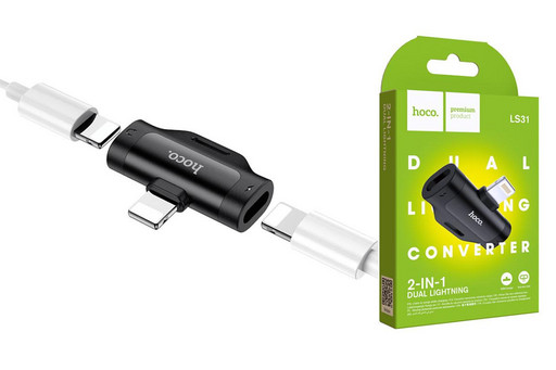 Переходник Hoco LS31 ( Lightning-Lightning )