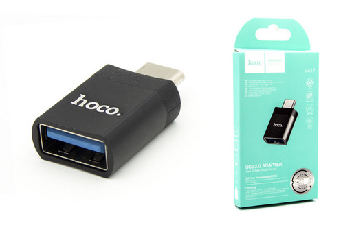 Переходник Hoco UA17 ( Type-C-USB )