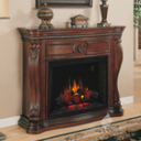 Комплекты с широкими каминами