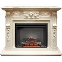 Электрические каминные комплекты Мрамор