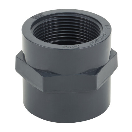 Муфта переходная ПВХ с внутр. резьбой 20х1/2"