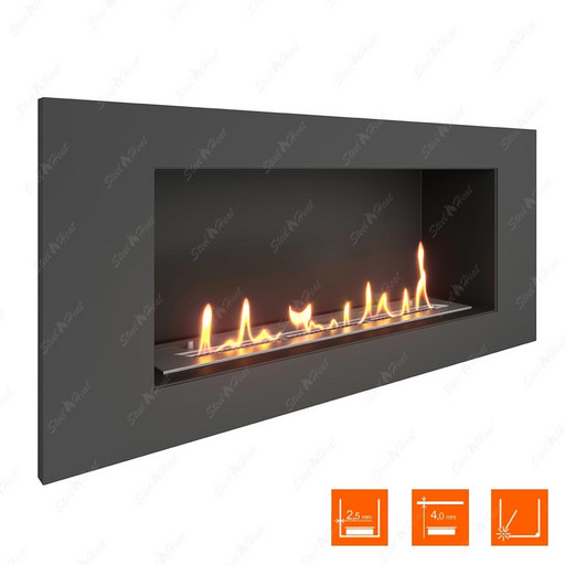 Биокамин SteelHeat LONG 900 XL (Стандарт)