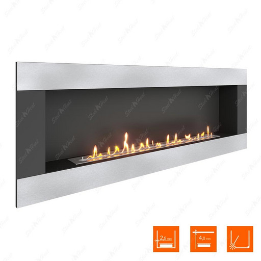 Биокамин SteelHeat GRAND-H 1800 (Стандарт)