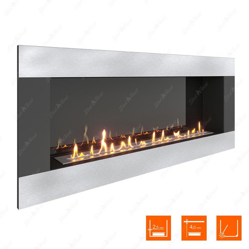 Биокамин SteelHeat GRAND-H 1500 XL (Стемалит)