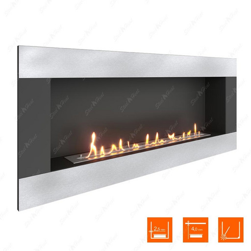 Биокамин SteelHeat GRAND-H 1500 (Стандарт)