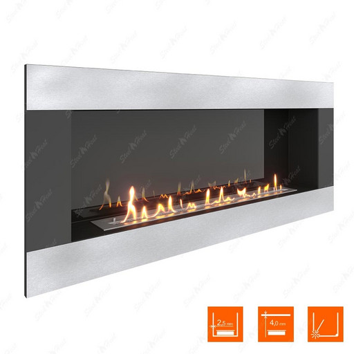 Биокамин SteelHeat GRAND-H 1500 (Стемалит)