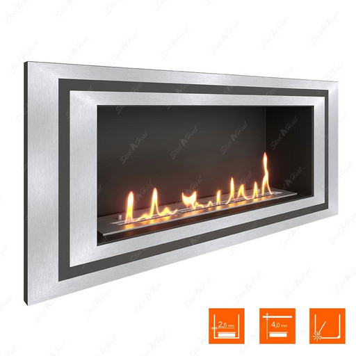 Биокамин SteelHeat LONG-D 900 XL (Стандарт)