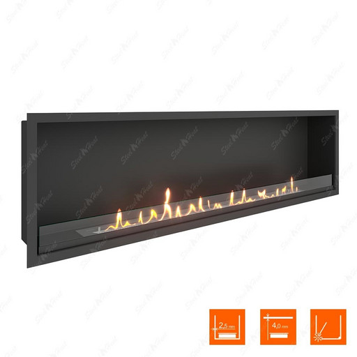 Биокамин SteelHeat LEADER 1600 (Стекло)