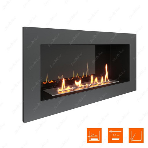 Биокамин SteelHeat ONE 800 (Стекло)