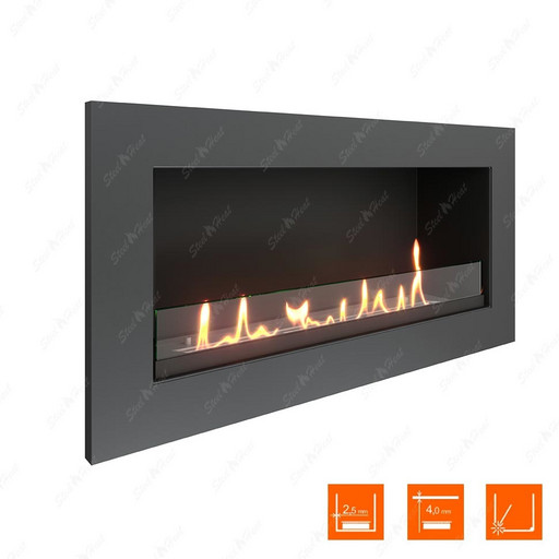 Биокамин SteelHeat ONE 800 XL (Стекло)