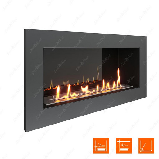 Биокамин SteelHeat ONE 800 XL (Стемалит)