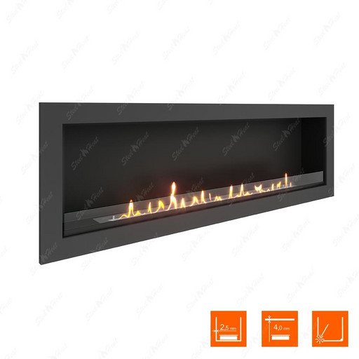 Биокамин SteelHeat ONE 1700 (Стекло)