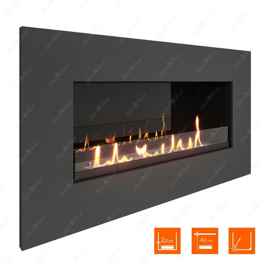 Биокамин SteelHeat GRAND 900 XL (Стекло + Стемалит)