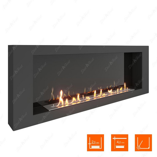 Биокамин SteelHeat WALL 1500 (Стемалит)