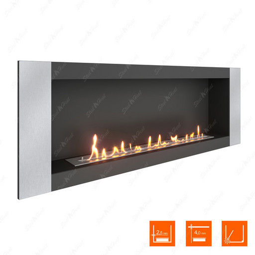 Биокамин SteelHeat LONG-V 1500 (Стандарт)