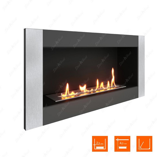 Биокамин SteelHeat ONE-V 800 (Стандарт)