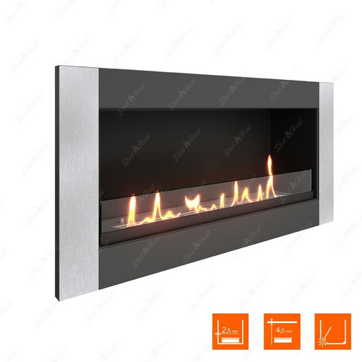 Биокамин SteelHeat ONE-V 800 XL (Стекло)