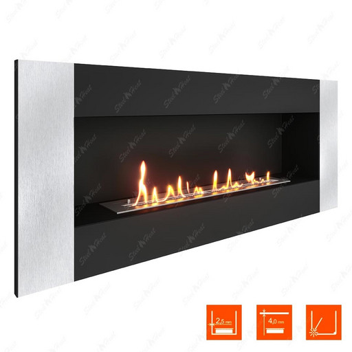 Биокамин SteelHeat GRAND-V 1200 (Стандарт)