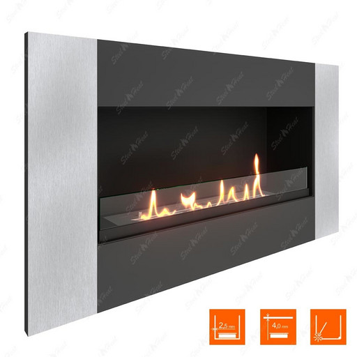 Биокамин SteelHeat GRAND-V 900 (Стекло)