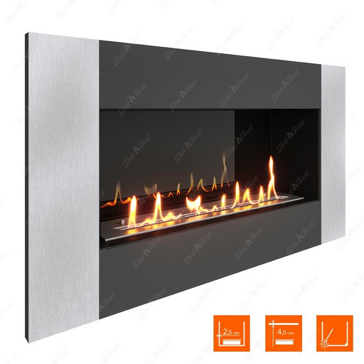 Биокамин SteelHeat GRAND-V 900 XL (Стемалит)