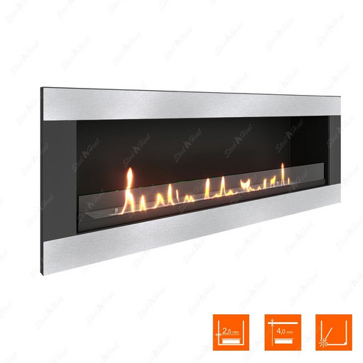 Биокамин SteelHeat ONE-H 1100 XL (Стекло)