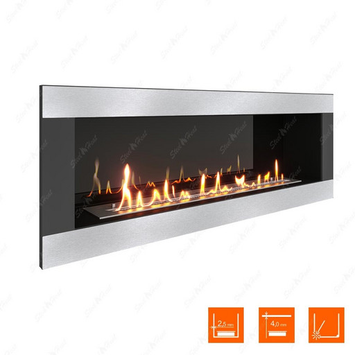 Биокамин SteelHeat ONE-H 1100 XL (Стемалит)