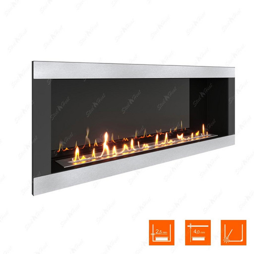 Биокамин SteelHeat ONE-H 1400 XL (Стемалит)