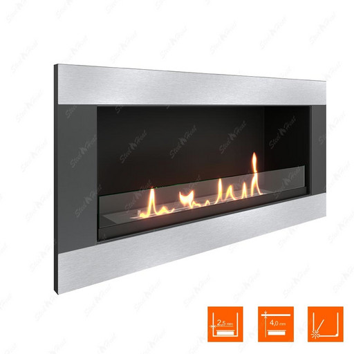 Биокамин SteelHeat ONE-H 800 (Стекло)