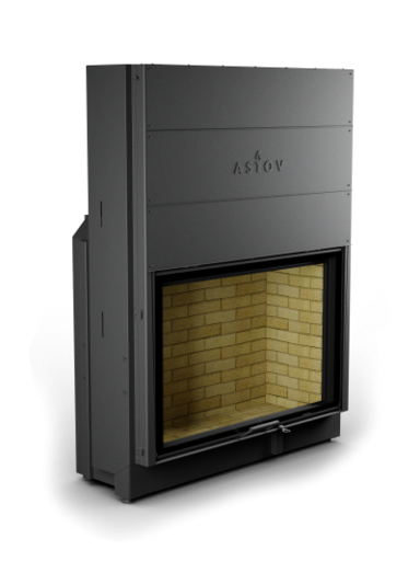 Каминная топка АСТОВ (ПС 12080) Подъёмный механизм