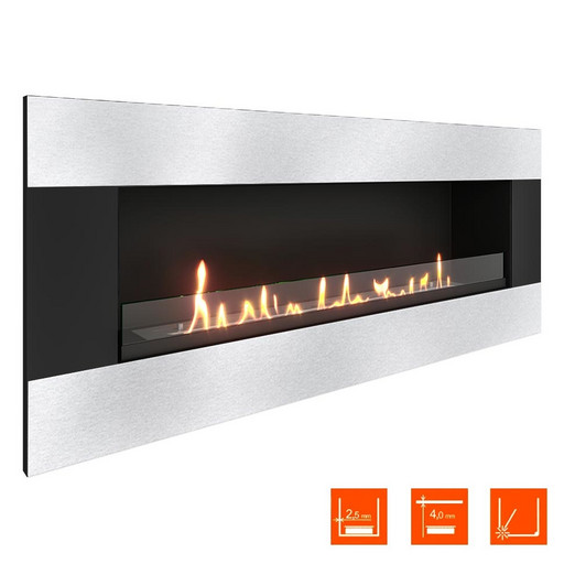 Биокамин SteelHeat GRAND-H 1200 XL (Стекло)