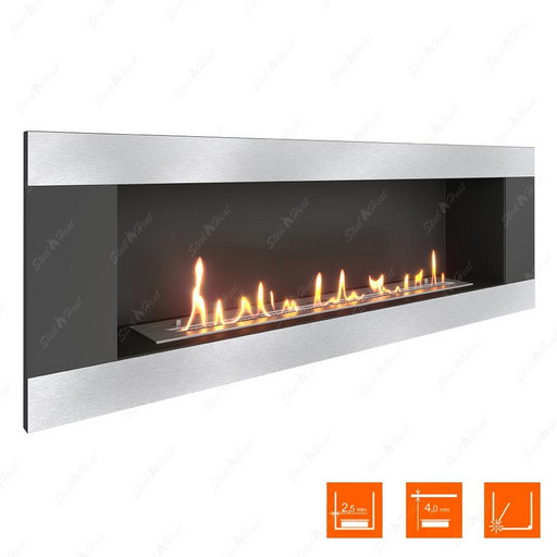 Биокамин SteelHeat LONG-H 1200 XL (Стандарт)