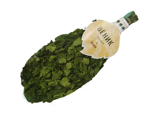 Веник березовый в упаковке