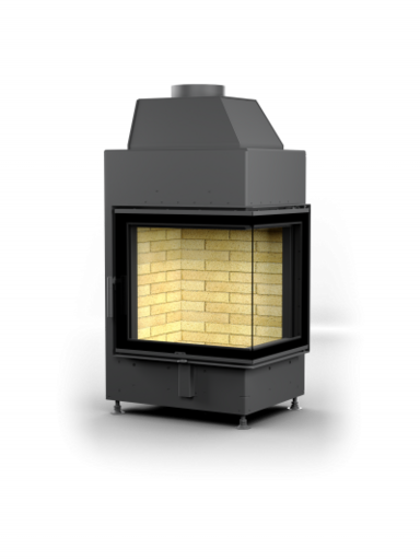 Каминная топка АСТОВ (П2C 600) 2 стекла