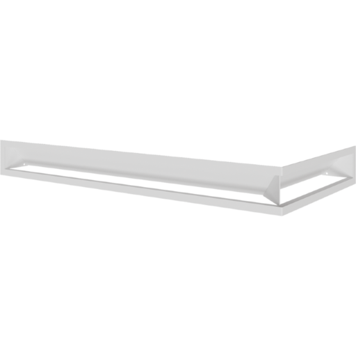 Люфт угловая 9/40/80 белая правая