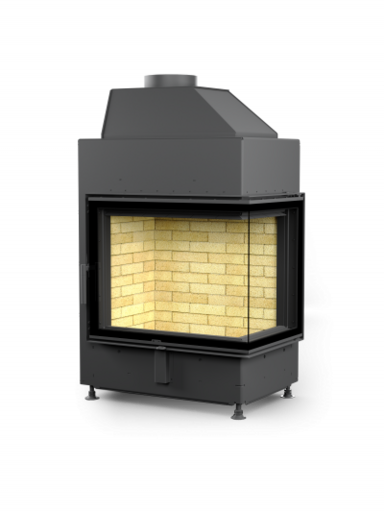 Каминная топка АСТОВ (П2C 700) 2 стекла