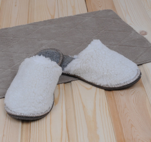 Тапочки закрытые "Оптима мех" унисекс