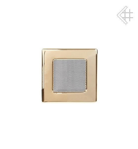 Вентиляционная решетка 11х11 полированная латунь