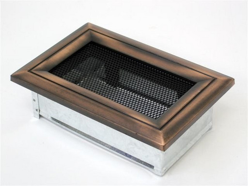 Вентиляционная решетка 11х17 Оскар медь