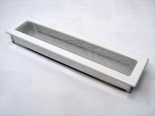 Вентиляционная решетка 11х42 белая