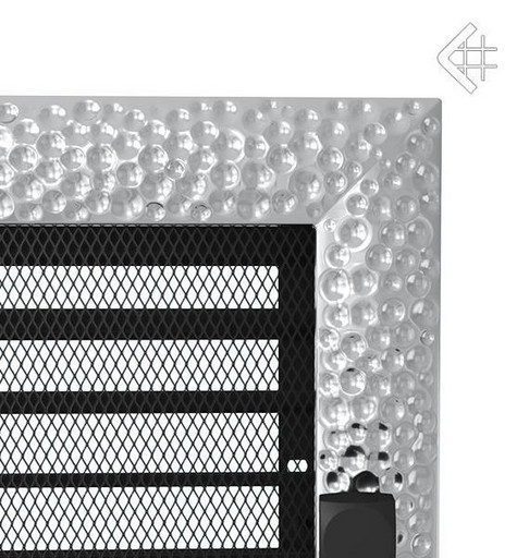 17x37 Venus никелированная с жалюзи