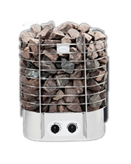 Электрокаменка HELO RING WALL 8 STJ круглая каменная, нерж.сталь