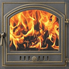 Дверь Везувий 205 стекло (бронза)