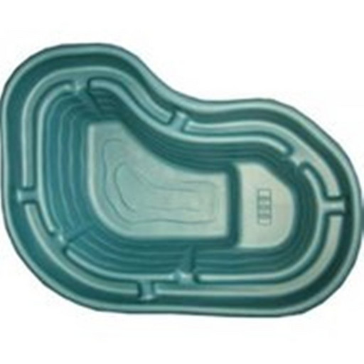 Пруд декоративный 400 литров (цветной), 170*130*55 см