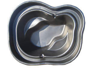 Пруд садовый декоративный 700 литров 190*150*60 см