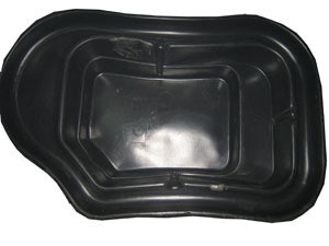 Пруд садовый декоративный 900 литров 240*140*50 см