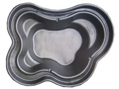 Пруд садовый декоративный 2300 литров 310*230*75см