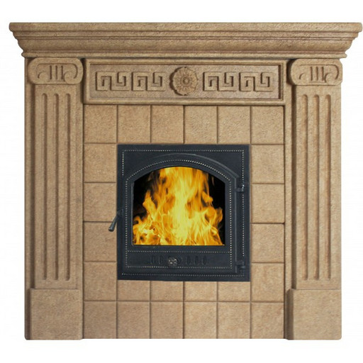 Портал для печей "КОЛОННА" Песочный