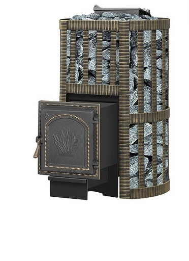 Чугунная банная печь Ураган Ковка 16 (271)