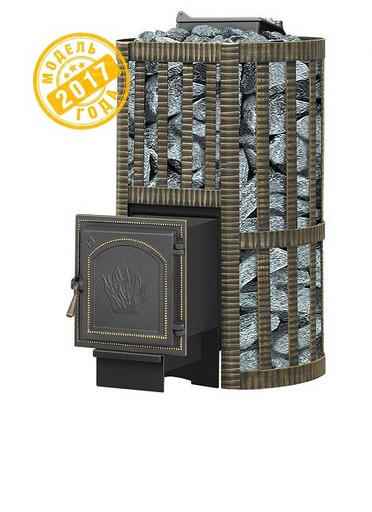 Чугунная банная печь Ураган Ковка 22 (271)